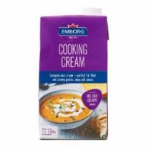 Emborg Cooking Cream 20% Fat (12 x 1 Liters)