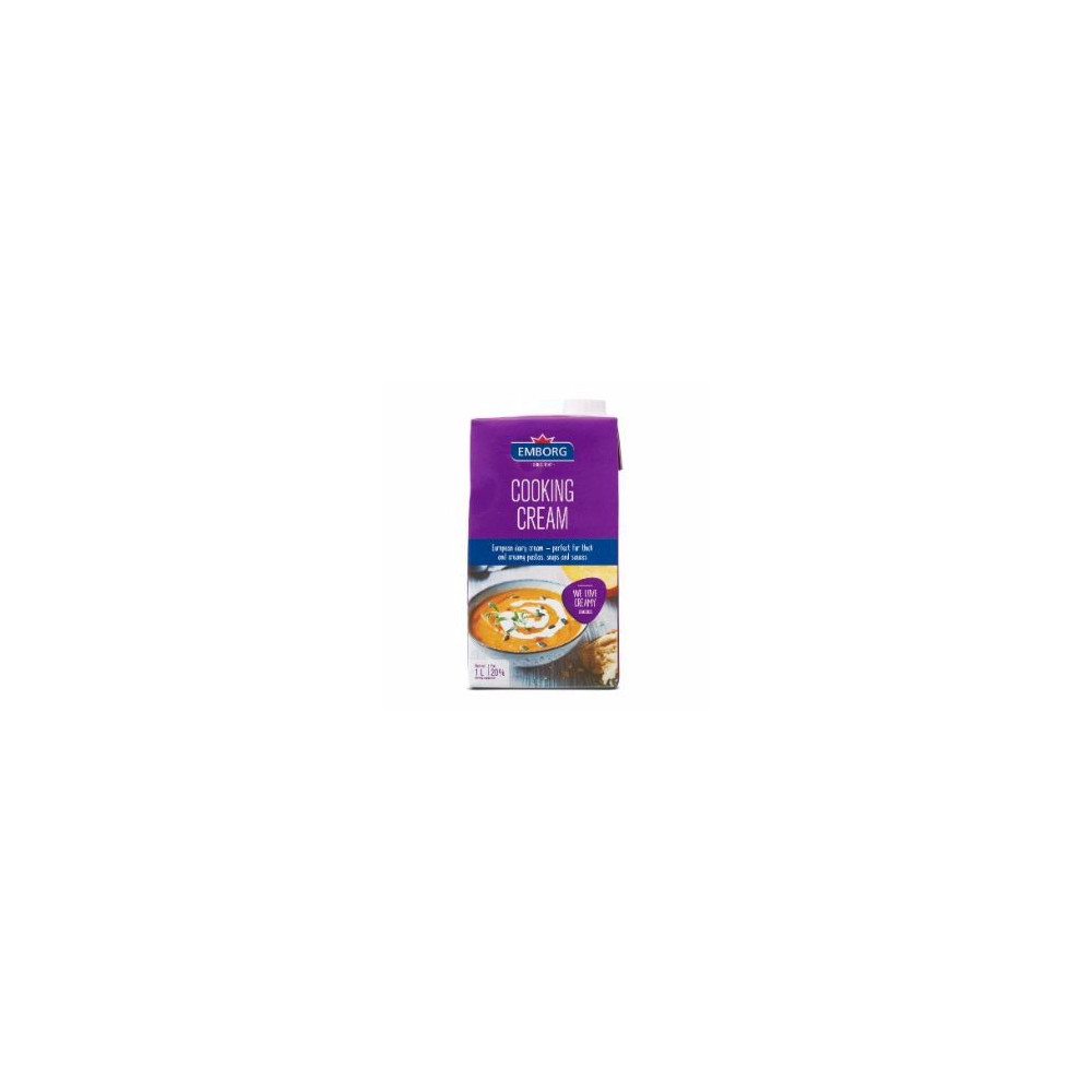 Emborg Cooking Cream 20% Fat (12 x 1 Liters)