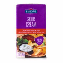 Emborg Sour Cream, No Gelatine, 24% fat (12 x 1 KG)