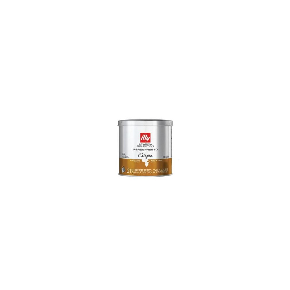 Illy Arabica Selection Caps - Ethiopia 6 x 21 - 3942, 140.7 G