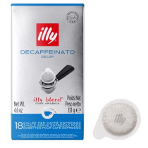 Illy E.S.E. Single Serve Pods Decaf 12 x 18 - 3177, 131 G