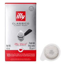 Illy E.S.E. Single Serve Pods Classico 12 x 18 - 6204, 131 G