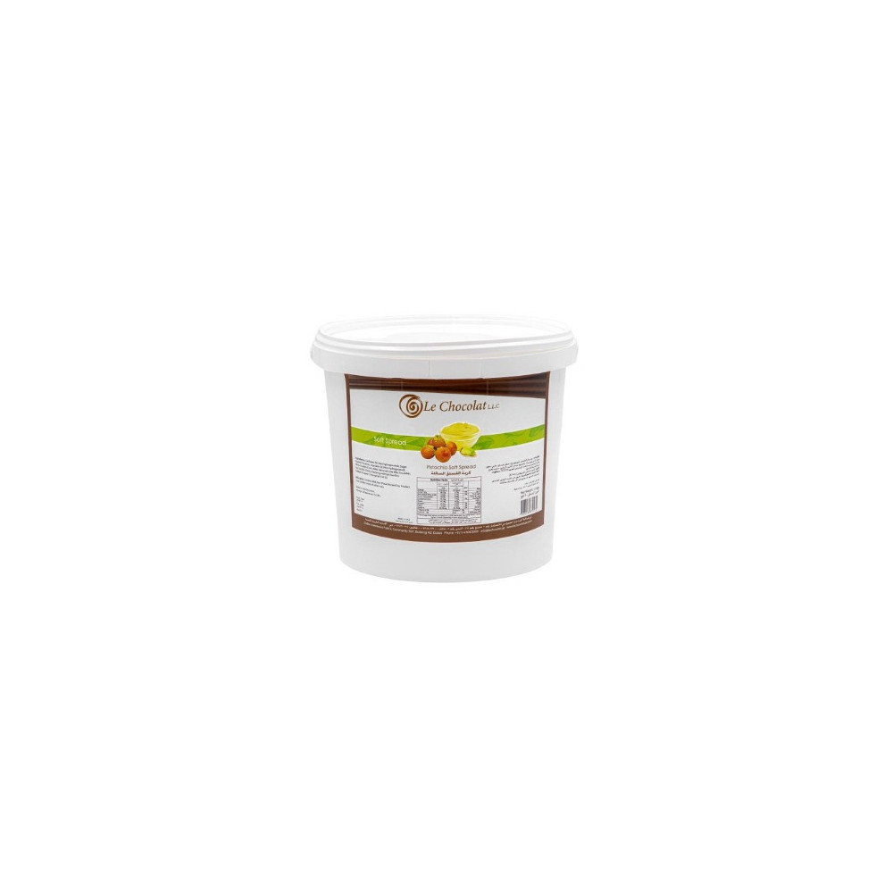 Le Chocolat Pistachio Soft Spread SFSPREAD036/SS15 (2 x 5kg)