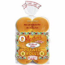 Martin's 3 Inch 12 Sliced Potato Rolls - 00520545 (7 x 425 G)