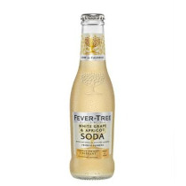 Fever Tree White Grape And Apricot Soda 24 x 200Ml (Uk)