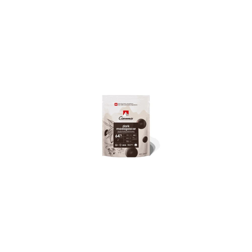 Carma Dark Madagascar 64%, Coins, Chd-N089Mad-E6-Z71, 5 X 1.5 Kg