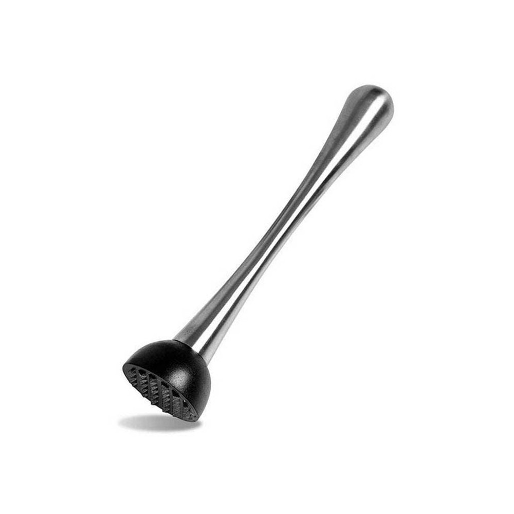 Mg Barware Muddler Stainless Steel With Tenderizer Head