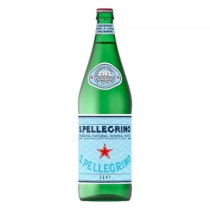 San Pellegrino Natural Sparkling Water Glass, 12 X 1 Liters