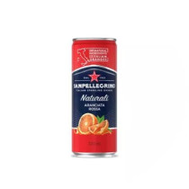 San Pellegrino Aranciata Rossa Sparkling Juice Can, 24 X 330 Ml