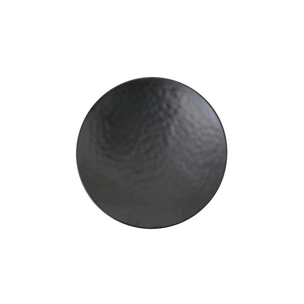 Fortessa Usa Melamine Cobbled Slate Coupe Plate, 10 Inch