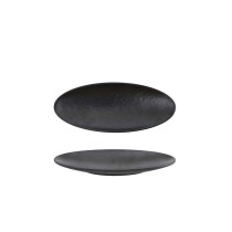 Fortessa Usa Melamine Cobbled Slate Oval Plate 11 X 4.5