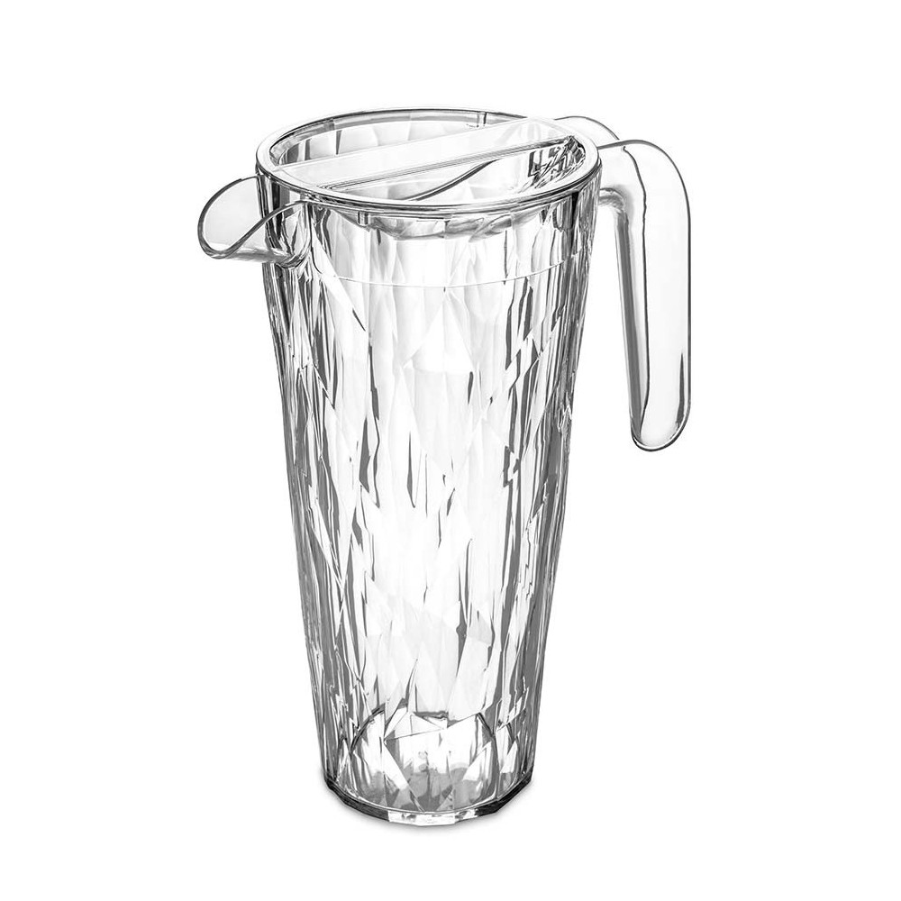 Koziol Germany Club Pitcher Incl.Lid Crystal Clear 1500 Ml