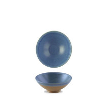 Churchill UK Emerge Oslo Blue Footed Bowl Dia 20Cm H 8 Cm Box 6