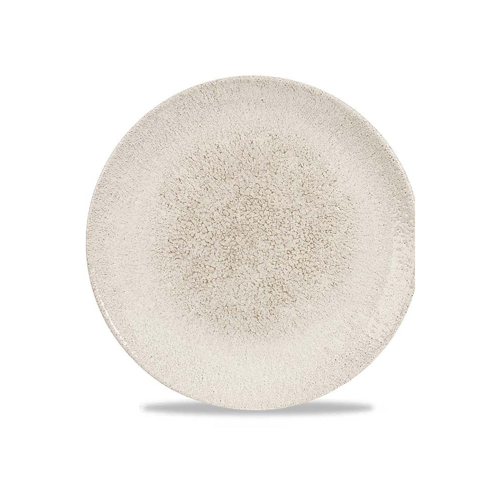 Churchill UK Raku Agate Grey Evolve Coupe Plate 26 Cm