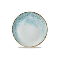 Churchill UK Homespun Accents Aquamarine Evolve Coupe Plate 28