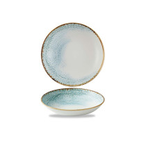 Churchill UK Homespun Accents Aquamarine Evolve Coupe Bowl 9.75 Inch