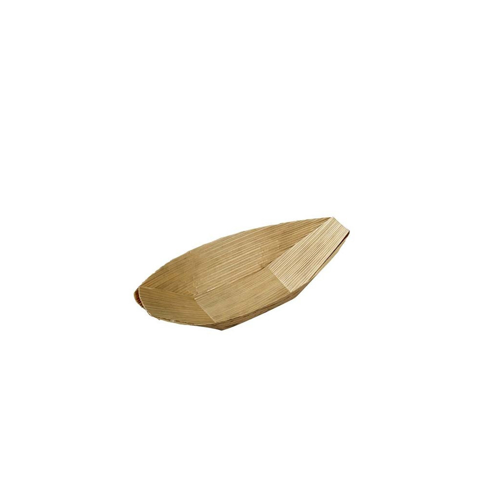 Solia France Bamboo Leaf Boat 75 x 40 x 11 Mm Case Pack-2000