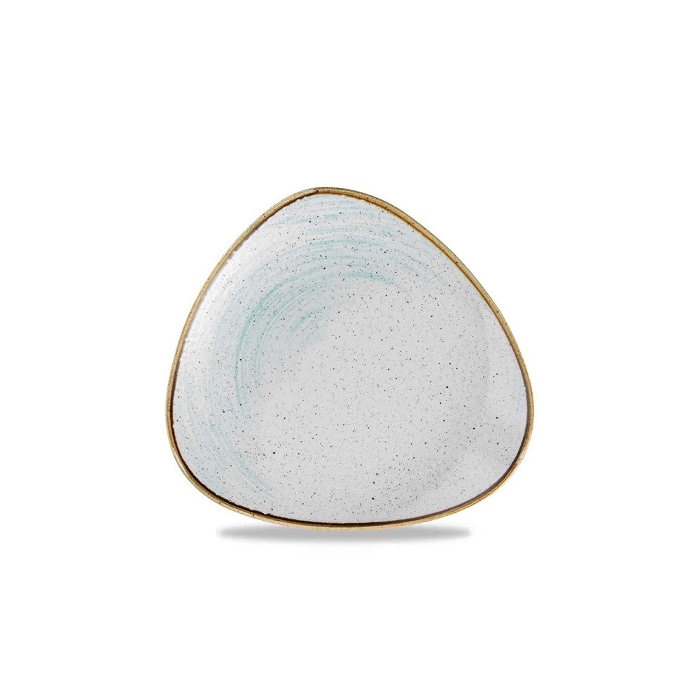 Churchill UK Stonecast Accents Duck Egg Lotus Plate 9 Inch Box 12