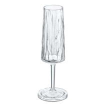 Koziol Germany Club No 14 Champagne Flute Crystal Clear Cap, 100 Ml