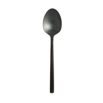 Fortessa USA Titan Pvd Arezzo Brushed Black Dessert Spoon 8