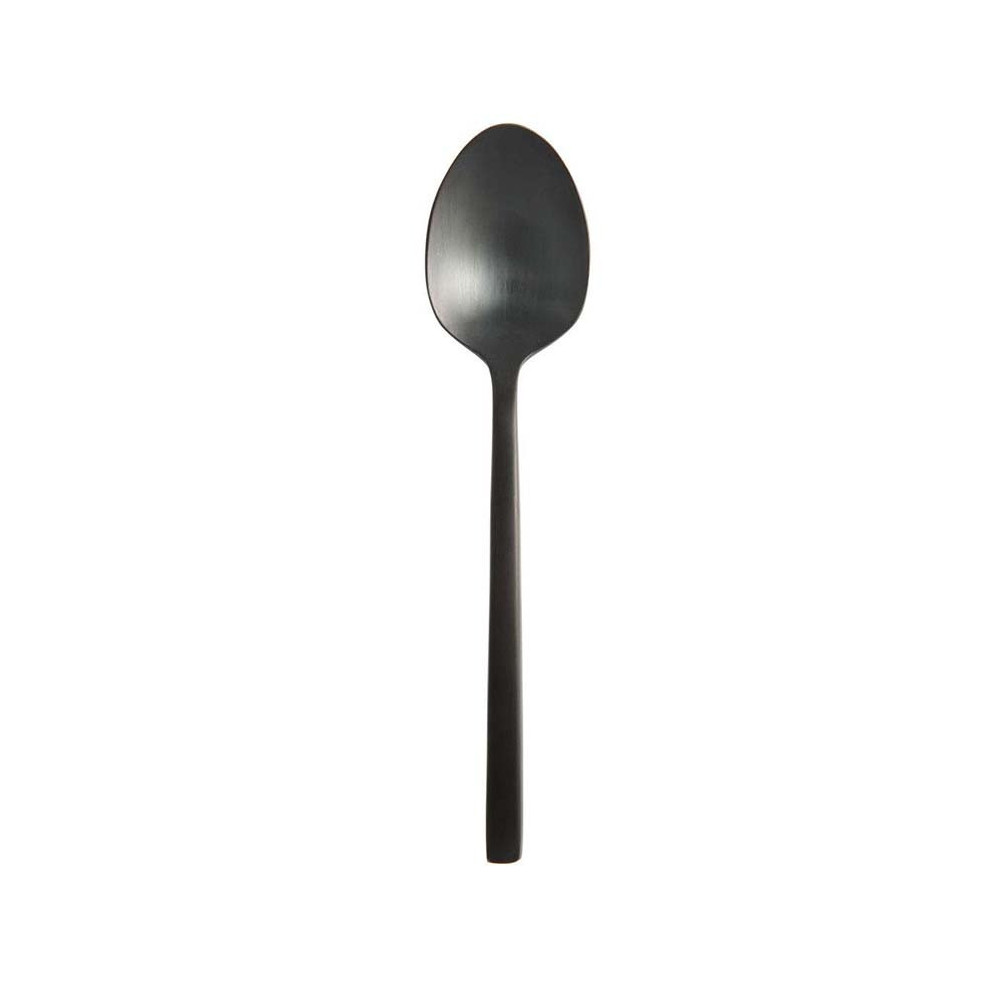 Fortessa USA Titan Pvd Arezzo Brushed Black Dessert Spoon 8