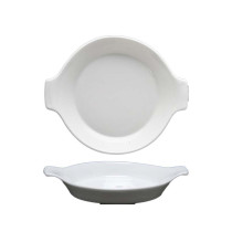 Fortessa USA Basics Round Serve Dish With Handles 8.75