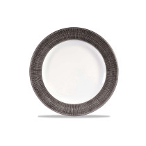 Churchill UK Bamboo Spinwash Dusk Footed Plate 10 7/8 Inch Box 12
