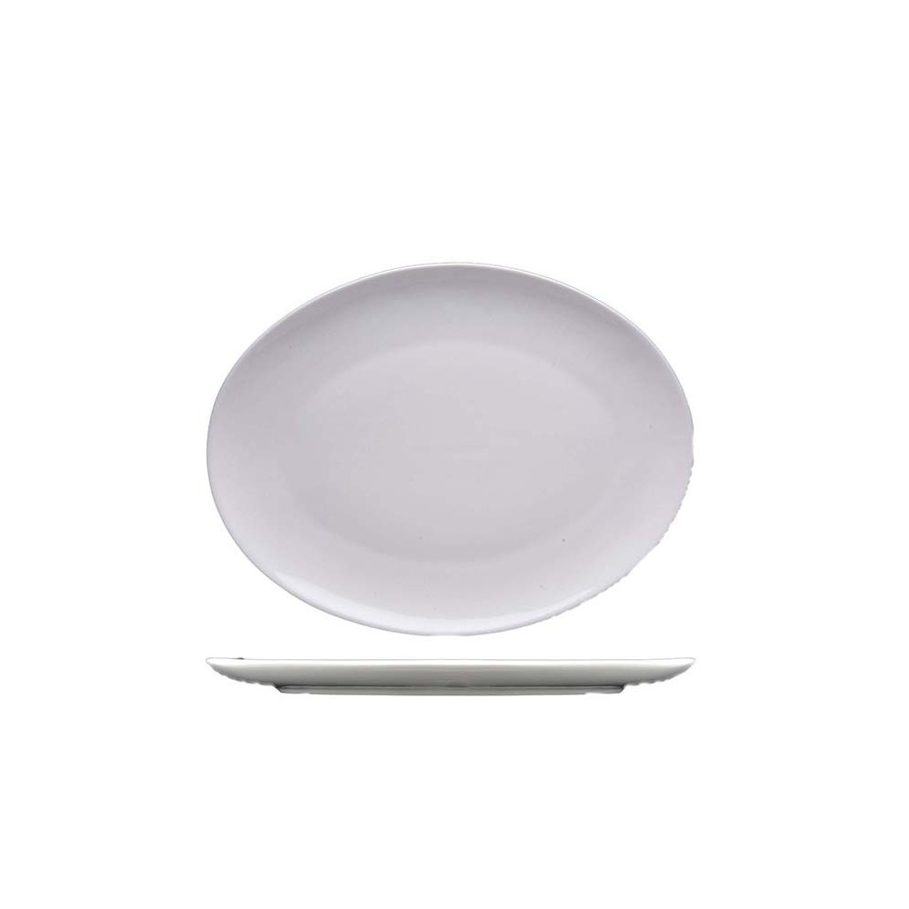 Fortessa USA Tc Oval Coupe Platter 15 x 10.5 (38 x 26 Cm)