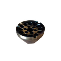 China Round Ashtrays Brass
