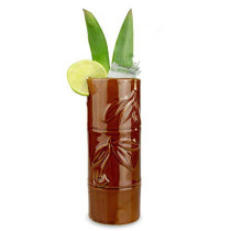 MG Barware Bamboo Leaves Tiki Cocktail Mug