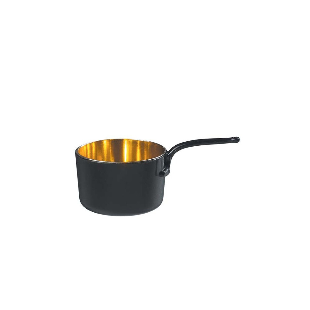 Solia France Eskoffie Pan Black/Gold, 5-Case Pack-240