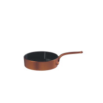 Solia France Eskoffie Frying Pan Copper/Black, 5-Case Pack-240