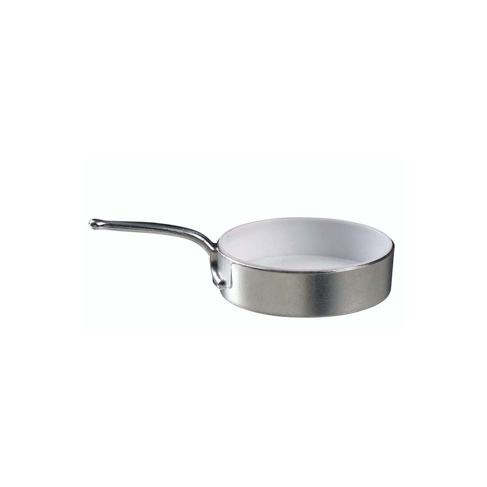 Solia France Eskoffie Frying Pan Silver/White, 5-Case Pack-240