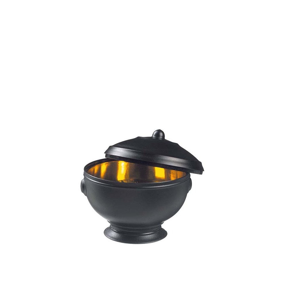 Solia France Eskoffie Tureen Black/Gold, Case Pack-120