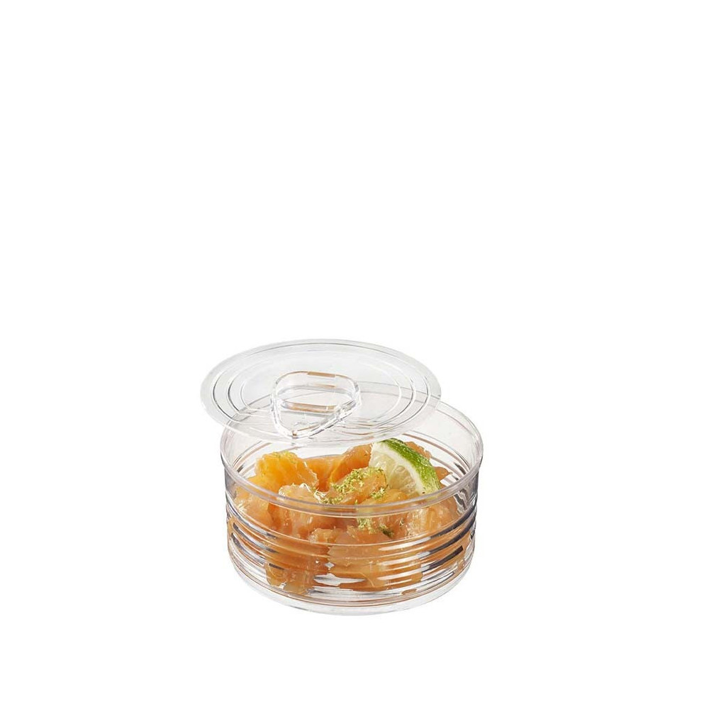 Solia France Tin Can 100 Ml Cristal, 5-Case Pack-120