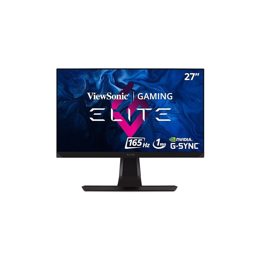 Viewsonic Elite 27 Inch 165 Hz Refresh Rate Gaming Monitor, Black