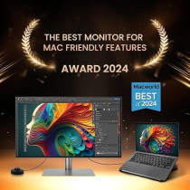 BenQ 27 Inch 4K HDR Monitor For Mac And Designers, Black