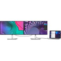 Dell U2723QE UltraSharp 4K USB-C Hub Monitor - 27-inch QHD (3840 x 2160) 60Hz Display, 5ms Response Time, 100Percentage sRGB, Height/Tilt/Swivel/Pivot Adjustable, 1.07 Billion Colors - Platinum Silver
