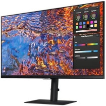 Samsung ViewFinity S8 27 inch UHD 3,840 x 2,160 monitor with IPS panel, 60Hz refresh rate and 5ms response time, USB type-C, Charging Power 90W, TUV certified Eye Care, LS27B800PXMXUE