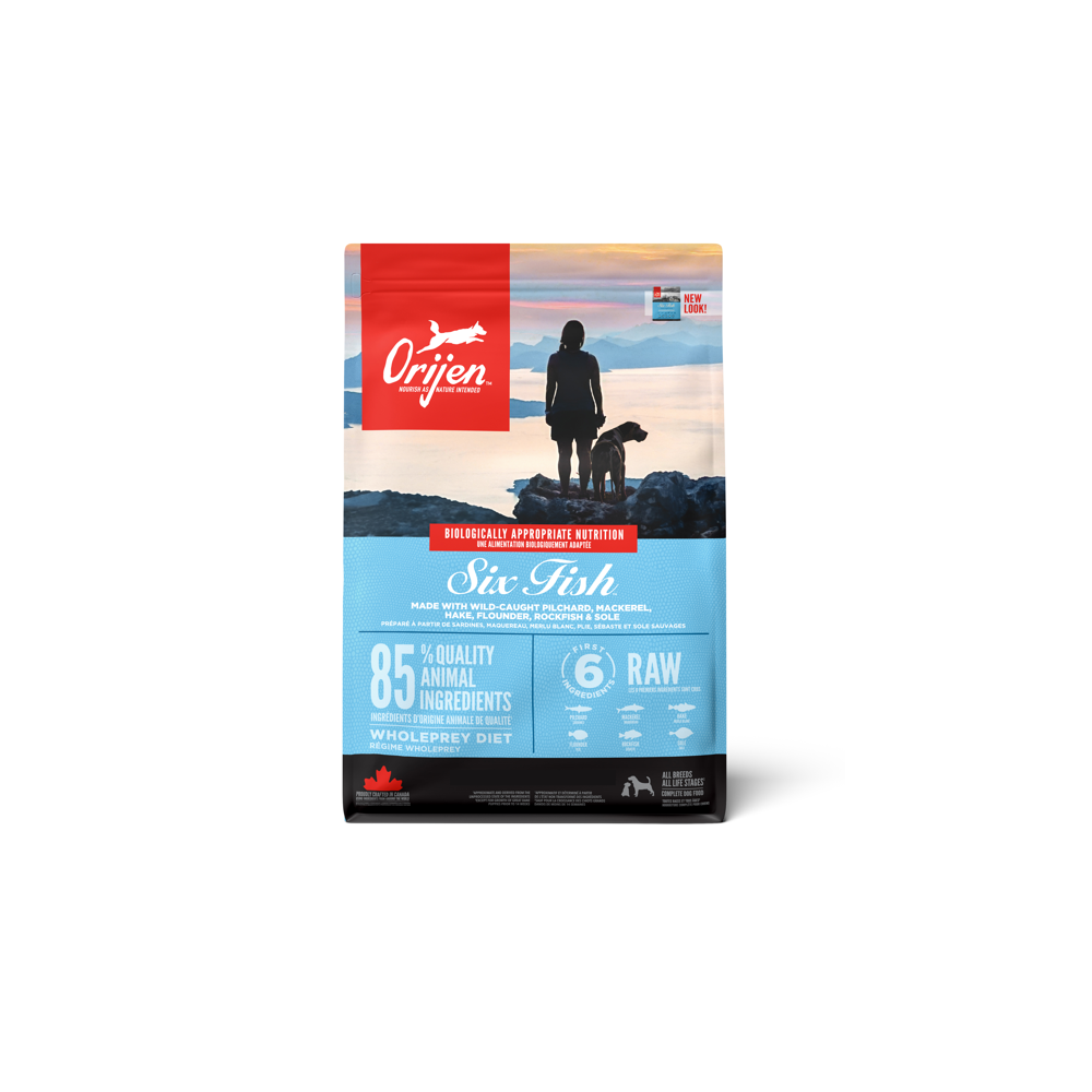 Orijen 6kg Six Fish Protein Rich Adult Dog Dry Food