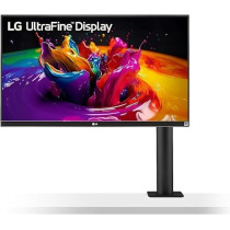 LG Ultrafine Display Ergo 32 inch 4K-UHD (3840 x 2160) HDR 10, DCI-P3 90Percentage, Inbuilt Speaker (5W x 2), Tilt/Height/Swivel/Pivot/Extend/Retract, Display Port- 32UN880 (Black)