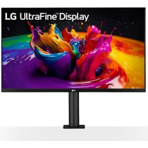 LG Ultrafine Display Ergo 32 inch 4K-UHD (3840 x 2160) HDR 10, DCI-P3 90Percentage, Inbuilt Speaker (5W x 2), Tilt/Height/Swivel/Pivot/Extend/Retract, Display Port- 32UN880 (Black)
