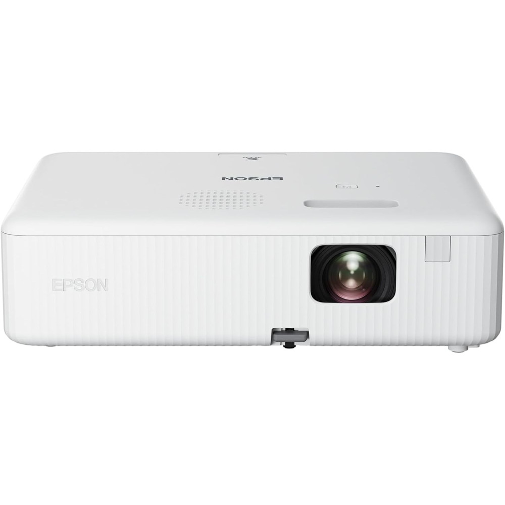 Epson CO-W01 Projector, 3LCD technology, 3,000 lumen brightness, 378inches screen size, White, Compact