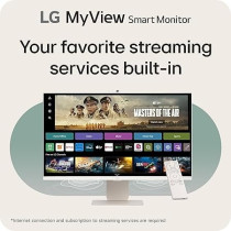 LG 32-Inch MyView 4K UHD Smart Monitor With WebOS And Built-In FHD Webcam