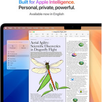 Apple 2025 MacBook Air 13inch, M4 chip, 256GB with 10core CPU and 8core GPU, 16GB Unified Memory, Midnight MW123 English 1 Year Warranty