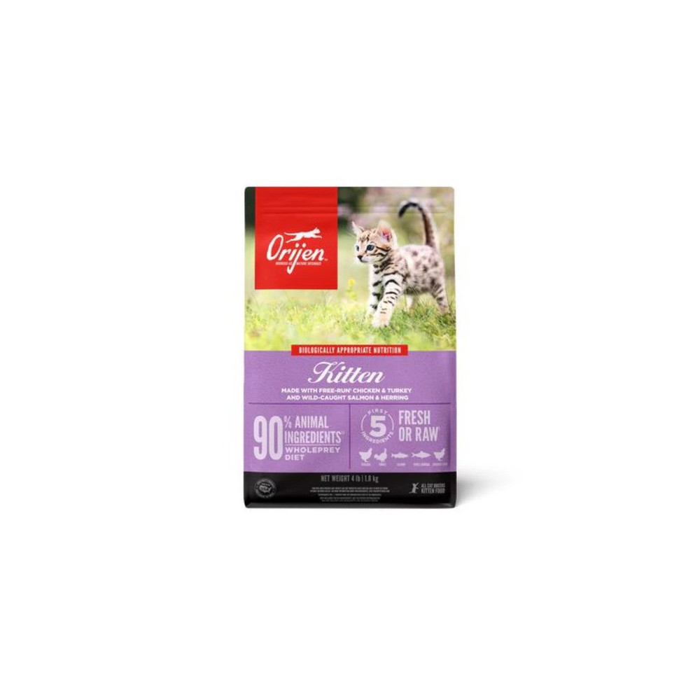 Orijen 1.8KG Kitten Formula - Brain & Muscle Development Cat Dry Food