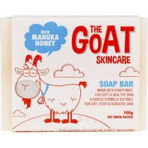 The Goat Skincare Soap Bar Manuka Honey, 100 Gram