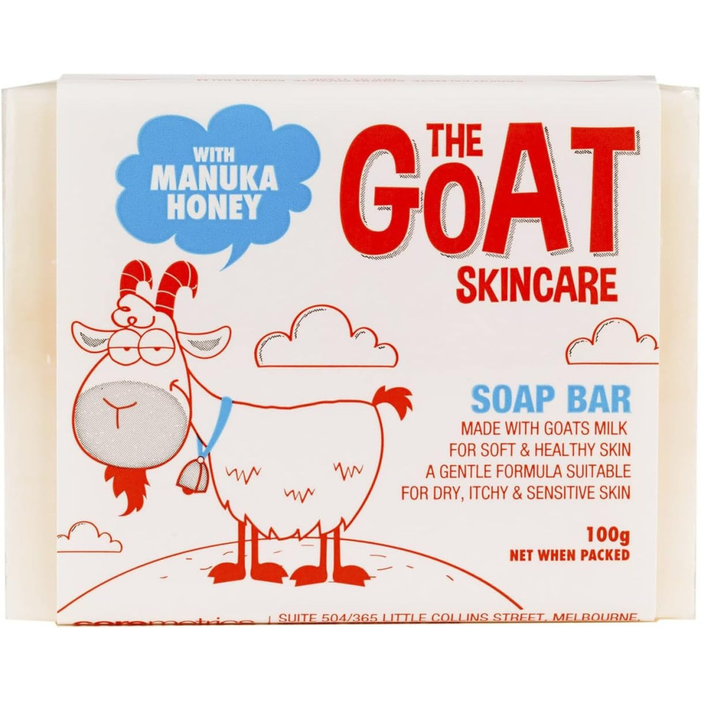 The Goat Skincare Soap Bar Manuka Honey, 100 Gram