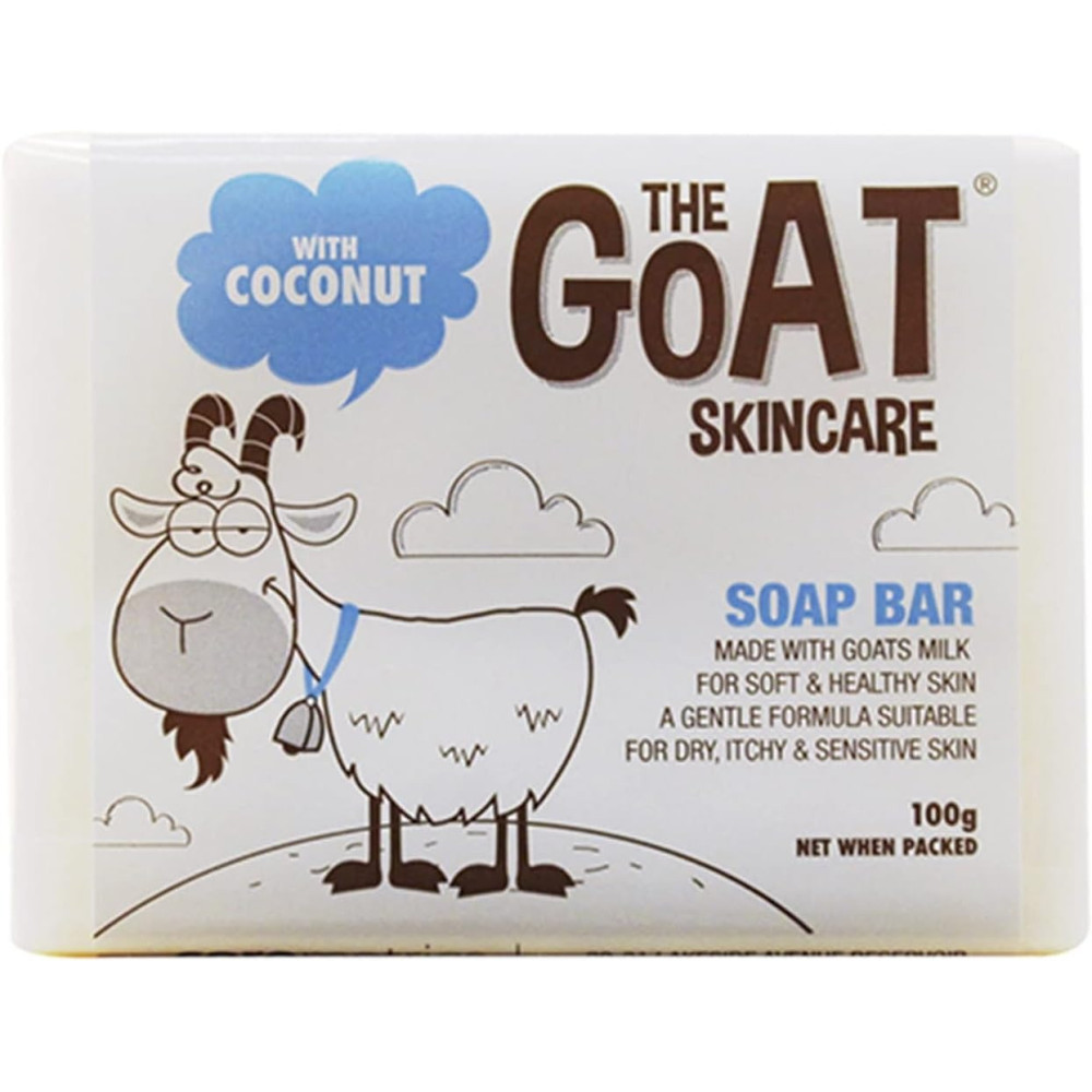 The Goat Skincare Soap Bar Coconut, 100 Gram