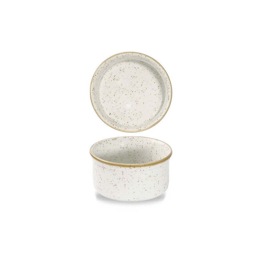 Churchill UK Ramekin Stonecast Barley White, 9 Cm